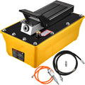 Air Hydraulic Pump 10000 PSI 0.6 Gal Foot Operated Hose Gun