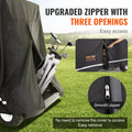 4 Passenger Golf Cart Cover 600D Polyester Waterproof Black