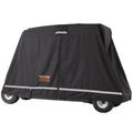 4 Passenger Golf Cart Cover 600D Polyester Waterproof Black