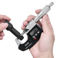 Digital Outside Micrometer 0-25.4mm 0.001mm Resolution LCD Case