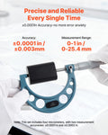 4pc Micrometer Set 0-1 1-2 2-3 3-4 inch Outside Machinist Tool