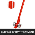 Prylever Bar 3T Steel Pry Lever 1.5m Handle Heavy Duty Wheels
