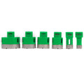 6pcs Diamond Hole Saw Set 20-68mm Glass Tile Granite Ceramic M14