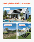 Solar Pool Heater 1235x7340mm Above Ground Inground Pools