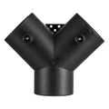 Diesel Heater 75mm Duct Connector 3-Way Y Branch 2x90° Valves