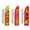 Open Flags for Business Advertising Feather Flag Kit Welcome