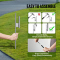 Auto Repair Advertising Feather Flag Kit Swooper Flags and Poles 16.3 FT