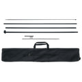 Feather Flag Pole Kit, Swooper Flag Pole Set 16.3 ft, Sign Flag Poles for Business Advertising Flags Outdoor, with A Ground Stake and Carrying Bag (Flag Not Included)