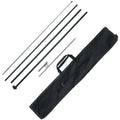 Feather Flag Pole Kit 16.3ft Swooper Outdoor Advertising Sign Stake Bag