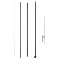 Feather Flag Pole Kit 16.3ft Swooper Outdoor Advertising Sign Stake Bag