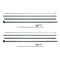 Feather Flag Pole Kit 2 Pack 16.3ft Swooper Flag Pole Ground