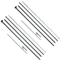 Feather Flag Pole Kit 2 Pack 16.3ft Swooper Flag Pole Ground