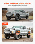 Levitex Toyota Tacoma Lift Kit 76.2mm Front 50.8mm Rear 2005-2023