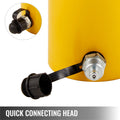 30Ton Hydraulic Cylinder Jack 10.16cm Stroke Hollow Industrial