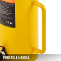 30Ton Hydraulic Cylinder Jack 10.16cm Stroke Hollow Industrial