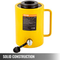 60T Hydraulic Cylinder Jack 50mm Single Acting Hollow Ram