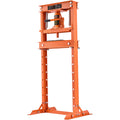 12 Ton Hydraulic H-Frame Floor Shop Press Orange Metal Bending
