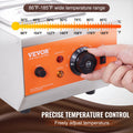 Chocolate Tempering Machine 2 Tank 800W Stainless Steel Electric Warmer