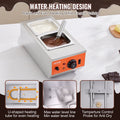Chocolate Tempering Machine 2 Tank 800W Stainless Steel Electric Warmer