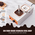 Chocolate Tempering Machine 2 Tank 800W Stainless Steel Electric Warmer