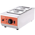 Chocolate Tempering Machine 2 Tank 800W Stainless Steel Electric Warmer