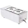 Chocolate Tempering Machine 2 Tank 800W Stainless Steel Electric Warmer