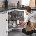 Kidney Shaped Corner Organizer 28