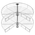 Kidney Shaped Corner Organizer 28