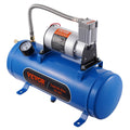 12V Air Compressor 6L Tank 120PSI Train Horn Tyre Inflator