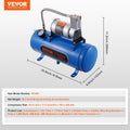 12V Air Compressor 6L Tank 120PSI Train Horn Tyre Inflator