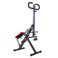 Squat Machine Glute Trainer Foldable Home Gym 3 Resistance Bands
