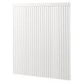 Wainscoting Panels 197x98cm Polystyrene White Paintable Wall Trim