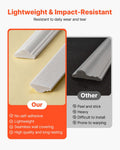 Wall Molding 3 Pack Wainscoting Panels 61x137cm Polystyrene White
