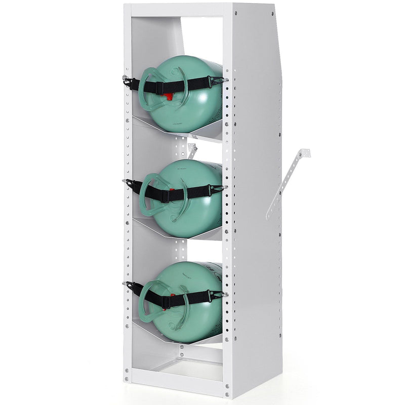 Refrigerant Tank Rack 3x30-50lb Bottles 1170mm Cylinder Holder