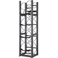 Refrigerant Tank Rack 6 Bottle Cylinder Holder Freon Oxygen Nitrogen
