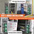 Refrigerant Tank Rack 6 Bottle Cylinder Holder Freon Oxygen Nitrogen