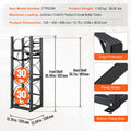Refrigerant Tank Rack 5 Bottle Cylinder Holder for Freon Oxygen