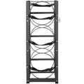 Refrigerant Tank Rack 3x30lbs Bottle Cylinder Holder Freon Gas