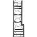 Refrigerant Tank Rack 6 Bottle Cylinder Holder 50lb 30lb