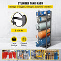 Refrigerant Tank Rack 6 Cylinder 46x13x4 Gas Bottle Holder Storage
