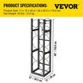 Refrigerant Tank Rack 6 Cylinder 46x13x4 Gas Bottle Holder Storage