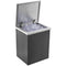 Stainless Steel Drop In Ice Chest 40qt Cooler Hinged Cover Drain