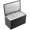 Stainless Steel Drop-in Ice Chest 40qt Cooler Hinged Cover Drain