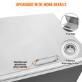 Stainless Steel Drop-In Ice Chest 40qt Cooler Hinged Cover