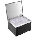 Drop in Ice Chest 40qt Stainless Steel Cooler Hinged Cover