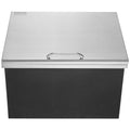 Drop in Ice Chest 40qt Stainless Steel Cooler Hinged Cover