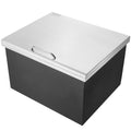 Drop in Ice Chest 40qt Stainless Steel Cooler Hinged Cover