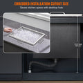 Drop In Ice Chest 40qt Stainless Steel Cooler with Drain Plug