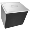Drop In Ice Chest 40qt Stainless Steel Cooler with Drain Plug