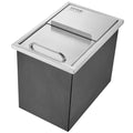 Stainless Steel Drop In Ice Chest 18